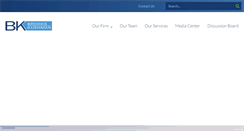 Desktop Screenshot of brookskushman.com