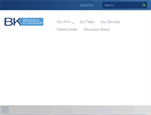 Tablet Screenshot of brookskushman.com
